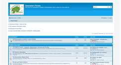 Desktop Screenshot of caravanersforum.com